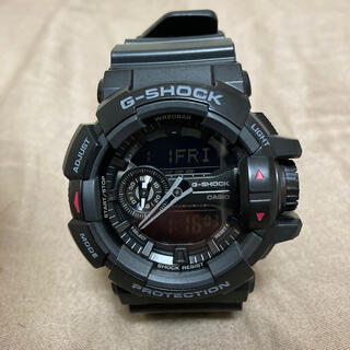 ジーショック(G-SHOCK)のCASIO　G-SHOCK GA-400-1BJF　ジャンク品(腕時計(デジタル))