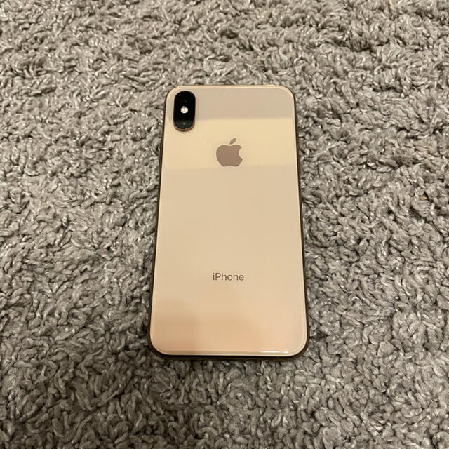 iPhone XS 64GB ゴールド SIMフリー 美品