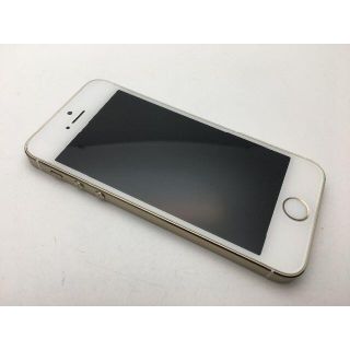 アップル(Apple)のau iPhone5s A1453 ゴールド 16GB◆美品◆37(スマートフォン本体)