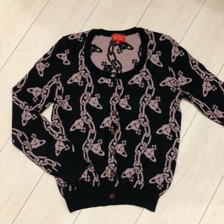 ヴィヴィアンウエストウッド(Vivienne Westwood)のVivienne Westwood 総柄カーディガン(カーディガン)