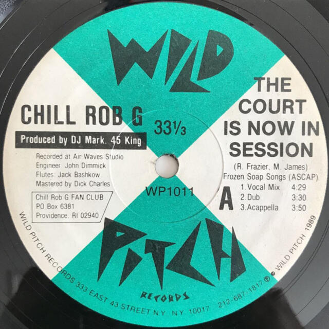 Chill Rob G-The Court Is Now In Session