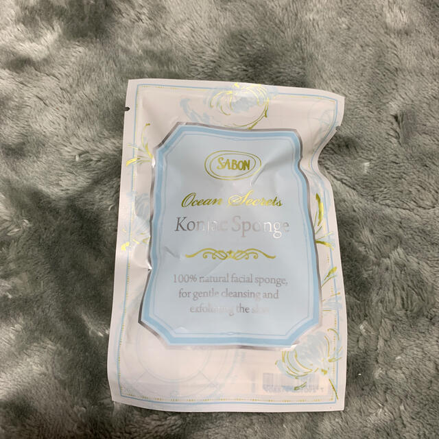 SABON(サボン)のSABONこんにゃくスポンジ。 コスメ/美容のスキンケア/基礎化粧品(その他)の商品写真