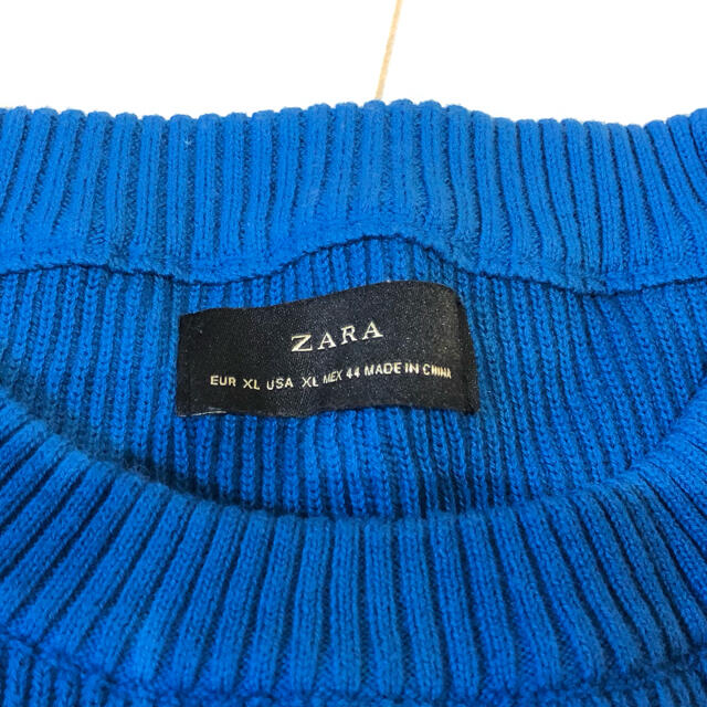 ZARA(ザラ)のZARA コットンニットセーター メンズのトップス(ニット/セーター)の商品写真