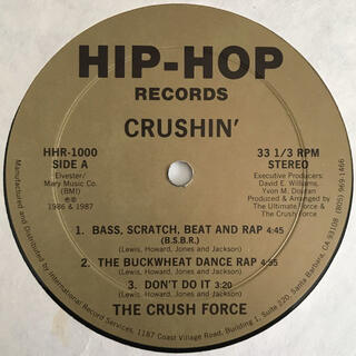 The Crush Force - Crushin'(ヒップホップ/ラップ)