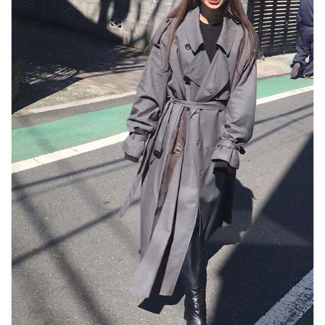 stein / DOUBLE SHADE TRENCH COAT