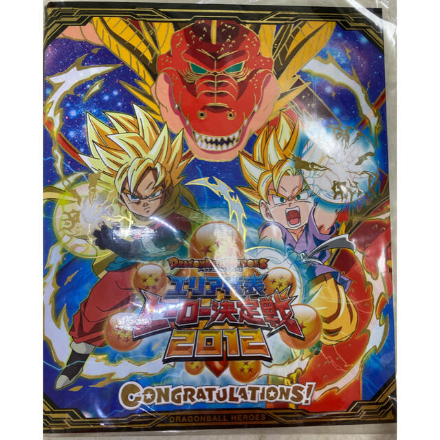 ✨ドラゴンボールヒーローズ✨新品エリア代表ヒーロー決定戦2012バインダー | フリマアプリ ラクマ