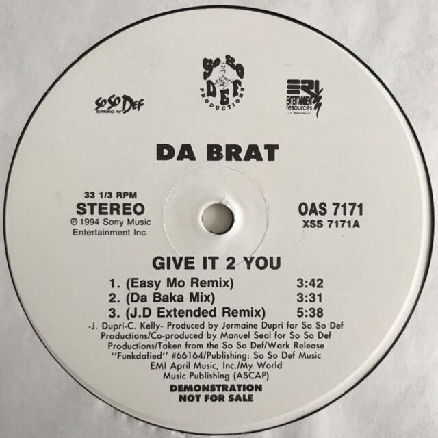 Da Brat - Give It 2 You (Remixes)