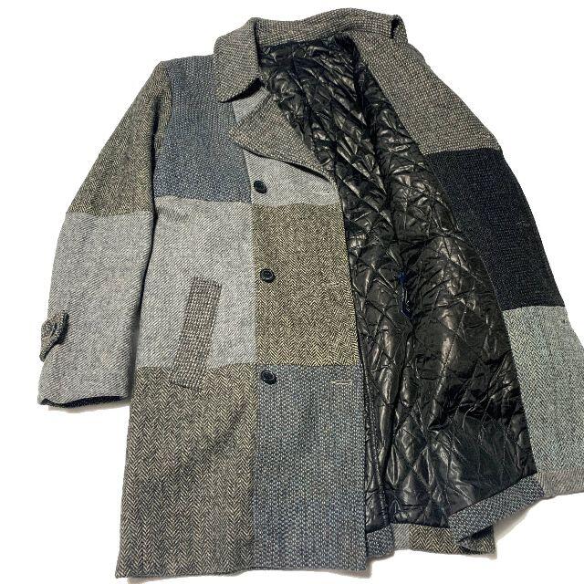 Harris Tweed - 1998 UK WEAR ハリスツイード パッチワーク チェスター