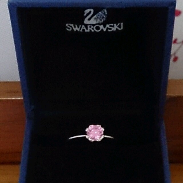 SWAROVSKI(スワロフスキー)のスワロフスキー  ピンク レディースのアクセサリー(リング(指輪))の商品写真