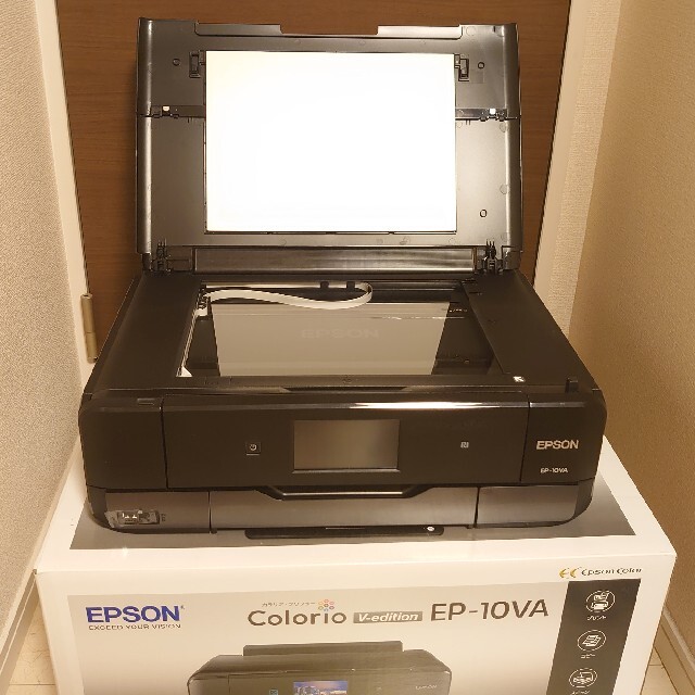 EPSON(エプソン)のスキャナ付きA3写真印刷対応プリンター EP-10VA EPSON スマホ/家電/カメラのPC/タブレット(PC周辺機器)の商品写真