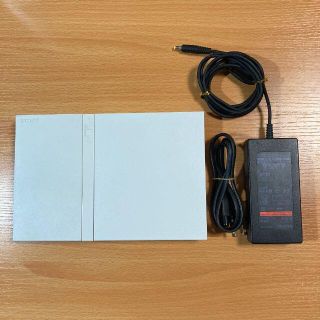 プレイステーション2(PlayStation2)の●動作確認済● PS2 薄型 白 SCPH-70000　プレステ(家庭用ゲーム機本体)