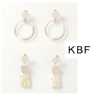 アーバンリサーチ(URBAN RESEARCH)のKBFイヤリング2点セット(イヤリング)