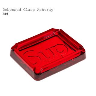 シュプリーム(Supreme)のSupreme 20SS Debossed Glass Ashtray Red (灰皿)