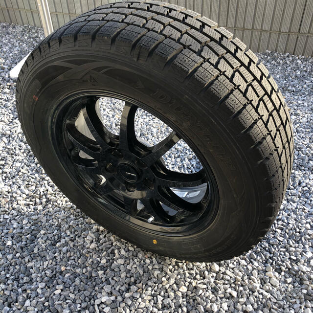 ダンロップ 195/65R 15 スタッドレスタイヤ4本 ホイルセット 1