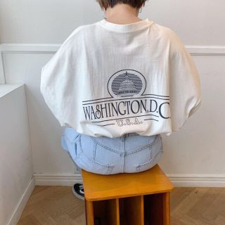 トゥデイフル(TODAYFUL)のnokcha Washington tシャツlilou(Tシャツ(長袖/七分))