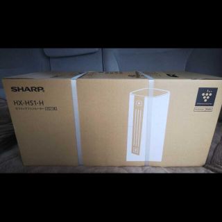 シャープ(SHARP)のシャープ セラミックファンヒーター　HX-HS1-H(ファンヒーター)