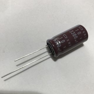 電解コンデンサー105°C KME 10V3300μF ニチコン　ブルーレイレ(その他)