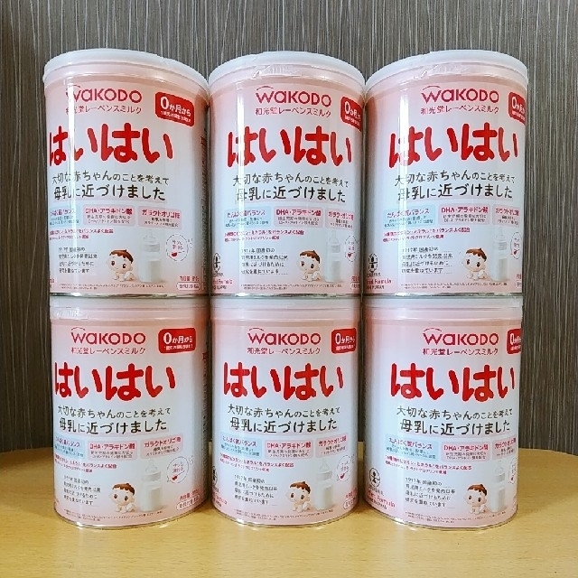 和光堂(ワコウドウ)のはいはい 粉ミルク 810g 6缶セット キッズ/ベビー/マタニティの授乳/お食事用品(その他)の商品写真