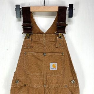 カーハート(carhartt)のUSA製 中綿 carhartt kids オーバーオール 10-12(M)(パンツ/スパッツ)