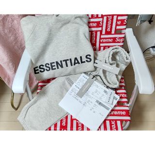 フィアオブゴッド(FEAR OF GOD)の85さん専用　FOG ESSENTIALS OATMEAL セットアップ M(パーカー)