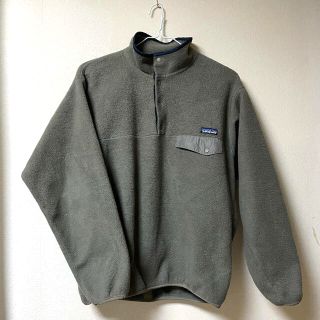 patagonia パタゴニアシンチラスナップT フリース USA製 Mサイズ-