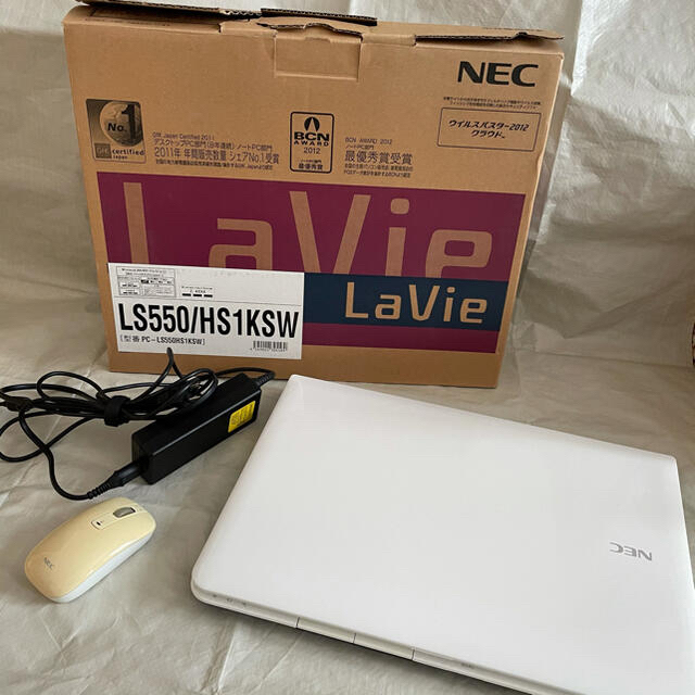 ノートPC【送料込】NEC ノートパソコン Lavie