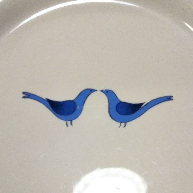 最終価格 青い鳥さん プレート お皿 ２枚セット