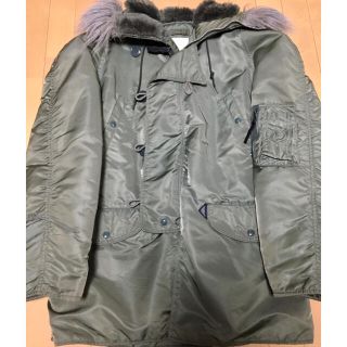 アルファインダストリーズ(ALPHA INDUSTRIES)のアルファ　N3B USAモデル　Sサイズ　ヴィンテージ(フライトジャケット)