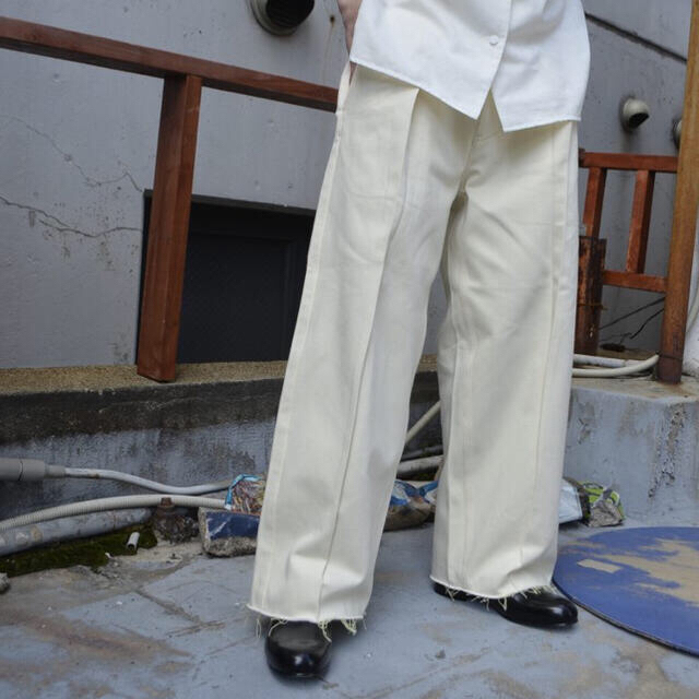 saby 別注TUCK BAGGY PANTS