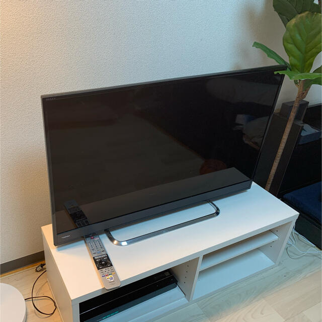 REGZA 40型 4K テレビ リモコン、取説付-
