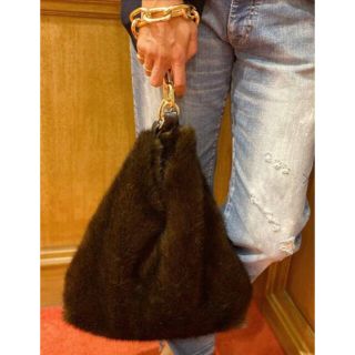 ドゥーズィエムクラス(DEUXIEME CLASSE)のDeuxiemeClasse/A POINT ETC FACE FUR BAG(ショルダーバッグ)