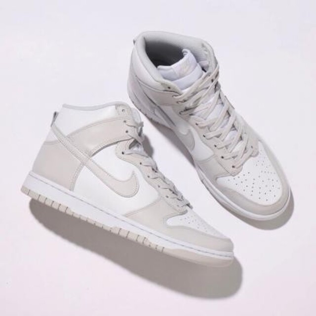 NIKE(ナイキ)の【28cm】 NIKE DUNK HIGH RETRO VAST GREY メンズの靴/シューズ(スニーカー)の商品写真