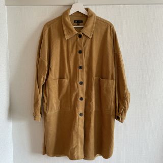 ザラ(ZARA)のZARA♡コーデュロイコート(ロングコート)