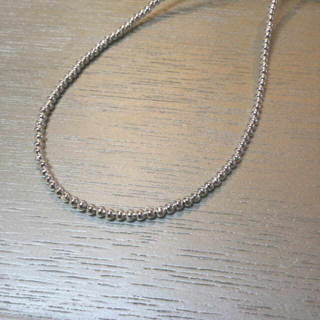 Ron Herman(ロンハーマン)の3mm ナバホパール　デザイン　ネックレス　100〜120cm レディースのアクセサリー(ネックレス)の商品写真