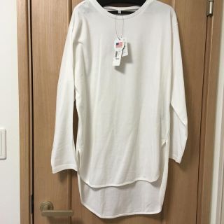 ユニクロ(UNIQLO)のレイヤード　ロンT  フリーサイズ　新品(Tシャツ(長袖/七分))