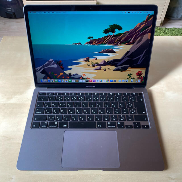 動画編集MacBook Air 2020 M1チップ 256GB スペースグレー