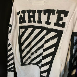 オフホワイト(OFF-WHITE)のOff-White ロングTシャツ ロンT(Tシャツ/カットソー(七分/長袖))