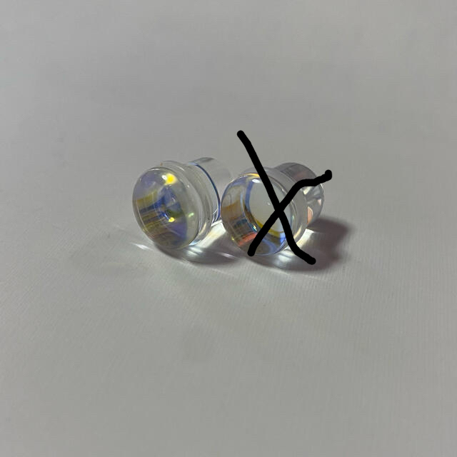 ボディピアス  0G 00G 10ミリ　シングルフレア  レディースのアクセサリー(ピアス)の商品写真