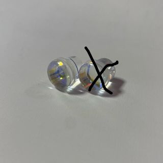 ボディピアス  0G 00G 10ミリ　シングルフレア (ピアス)