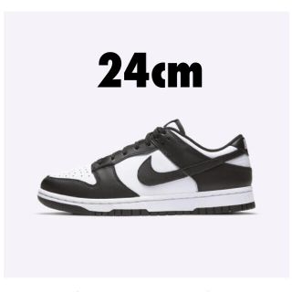 ナイキ(NIKE)のNIKE DUNK LOW RETRO Black White ウィメンズ 24(スニーカー)