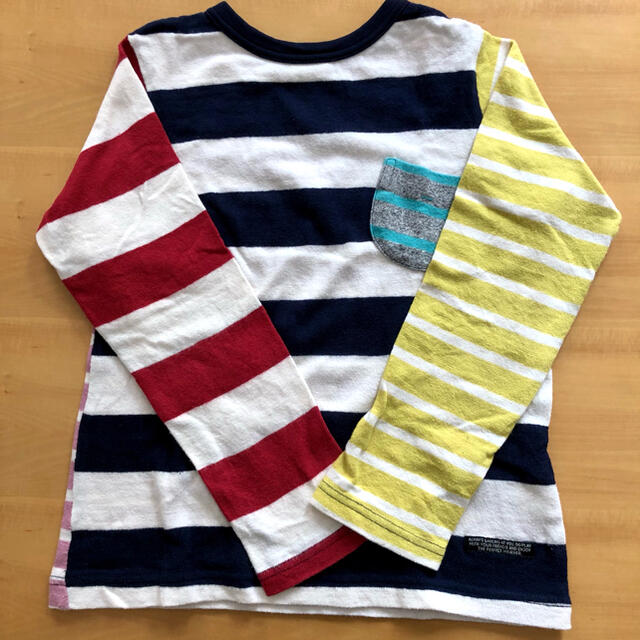 BREEZE(ブリーズ)のBREEZE(ブリーズ) 長袖ボーダーTシャツ 130cm キッズ/ベビー/マタニティのキッズ服男の子用(90cm~)(Tシャツ/カットソー)の商品写真