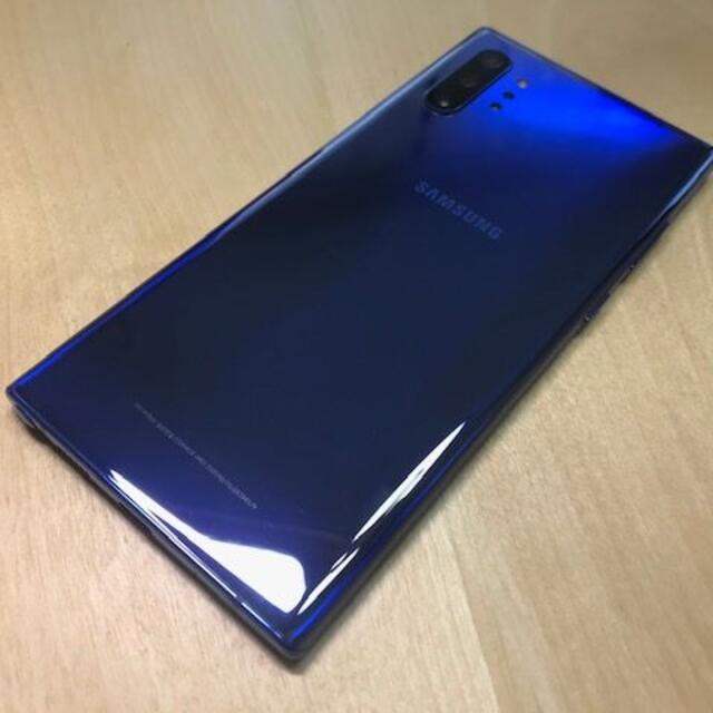 Galaxy Note 10+ SIMフリー オーラブルー SM-N976N