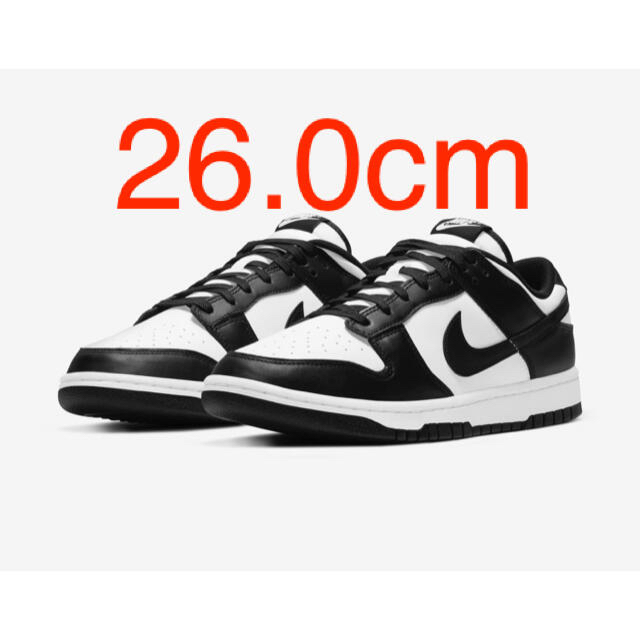 nike dunk low retro black 26.0cm