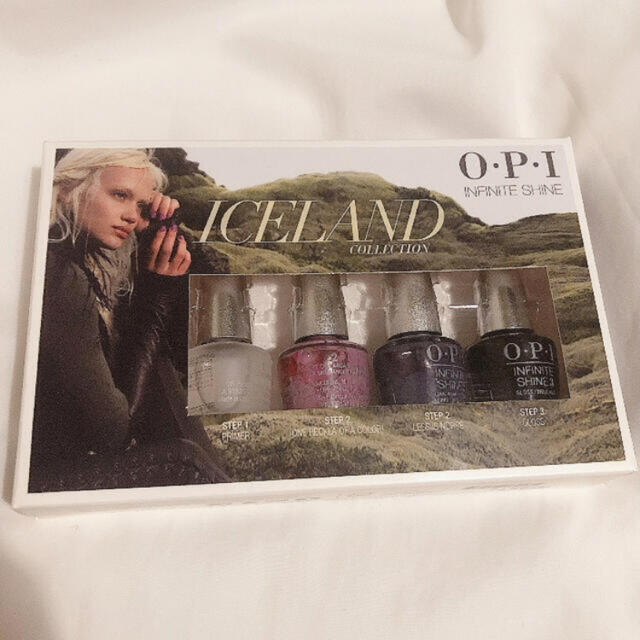 OPI(オーピーアイ)のOPI アイスランドコレクション　インフィニットシャイン　ミニパックIS DI7 コスメ/美容のネイル(マニキュア)の商品写真