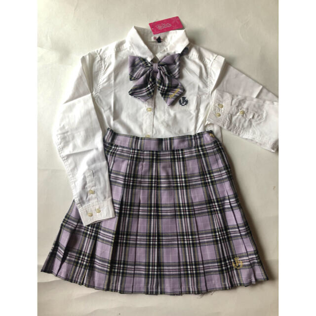 専用です  リボン➕スカート キッズ/ベビー/マタニティのキッズ服女の子用(90cm~)(ドレス/フォーマル)の商品写真