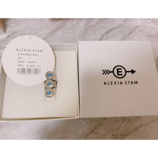 アリシアスタン(ALEXIA STAM)の限定値下げ　新品　ALEXIA STAM★リング・箱付き(リング(指輪))