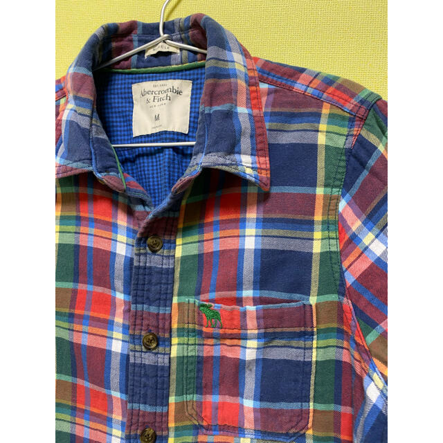 Abercrombie&Fitch(アバクロンビーアンドフィッチ)のアバクロ　チェックシャツ　 メンズのトップス(シャツ)の商品写真