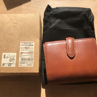 ムジルシリョウヒン(MUJI (無印良品))のEr＊様交渉済　無印良品　ヌメシュリンク革　ジャバラ二つ折財布(財布)