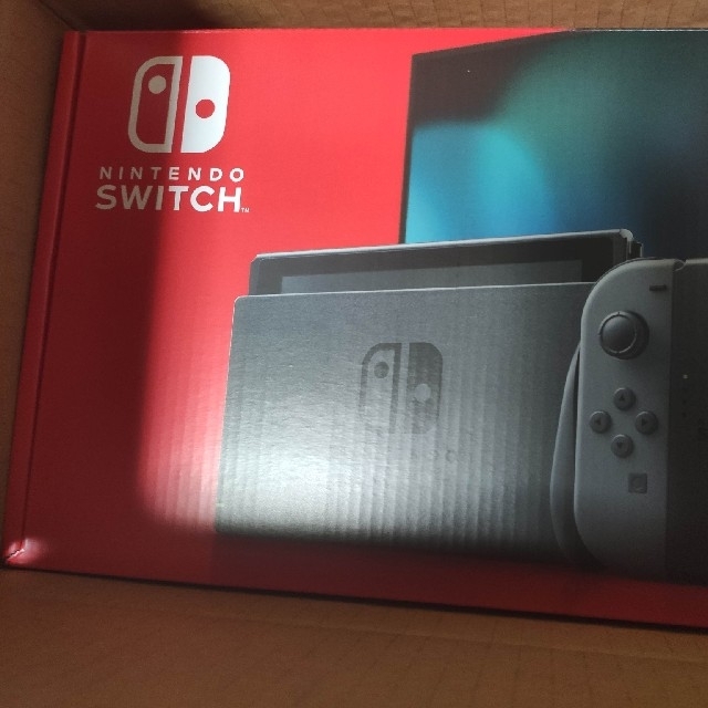 新型Nintendo Switch 本体【Joy-Con(L)/(R)グレー】 - 家庭用ゲーム機本体