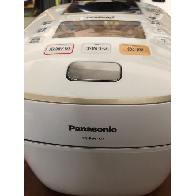 Panasonic めぐ様専用【中古・保証期間有】パナソニックWおどり炊SR-PW107【新品】内釜の通販 by クー's shop｜パナソニック ならラクマ